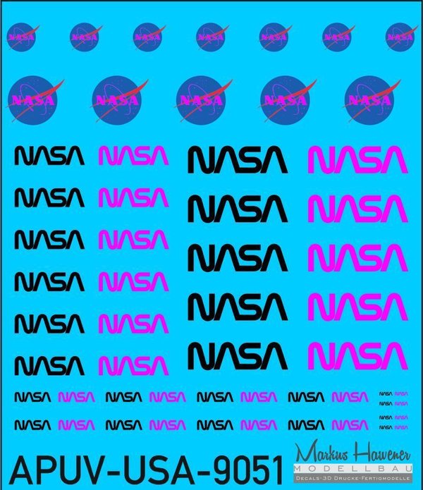 USA-Decal, NASA